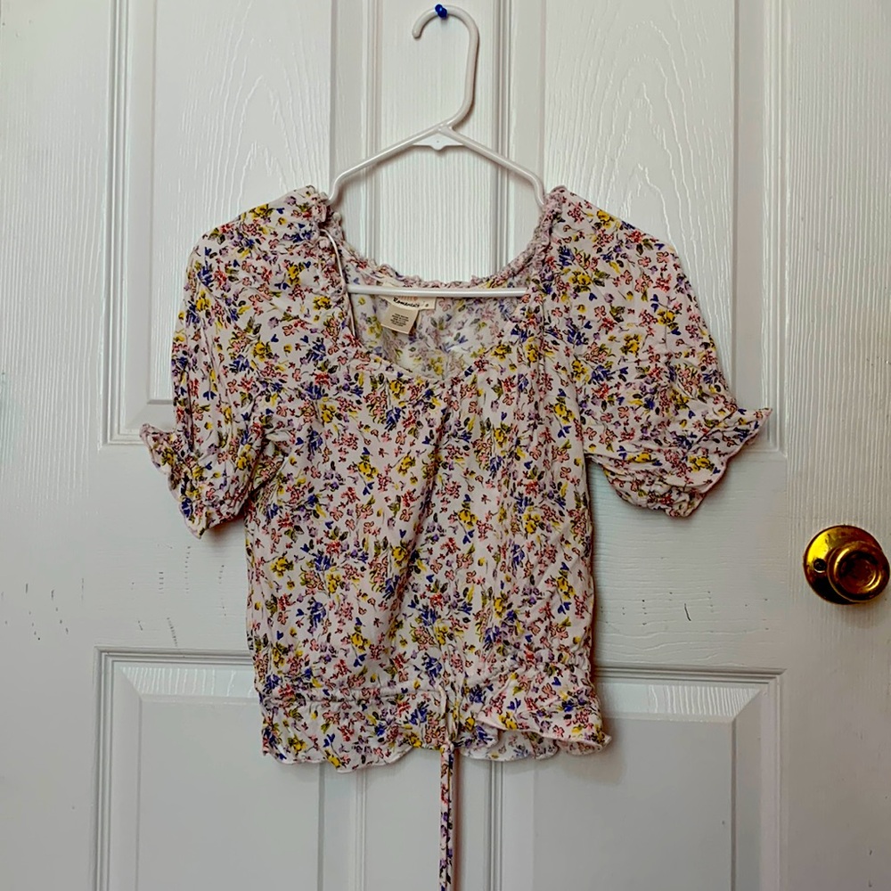 floral  top
